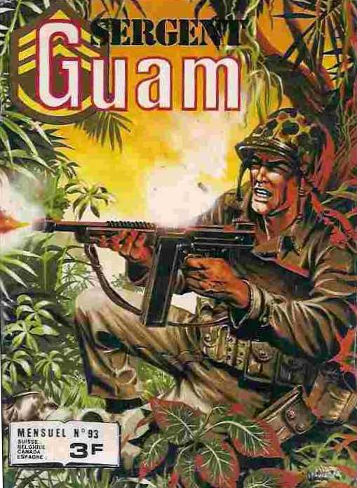 Scan de la Couverture Sergent Guam n 93